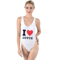 I Love Joyce High Leg Strappy Swimsuit by ilovewhateva