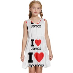 I Love Joyce Kids  Sleeveless Tiered Mini Dress by ilovewhateva