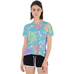 Jellyfish Animal Translucent Open Back Sport Tee by Semog4