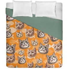 Cat Cute Duvet Cover Double Side (california King Size) by Givinglala