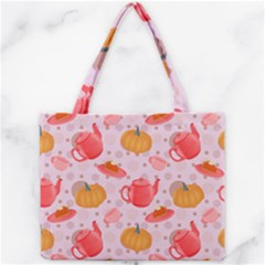 Pumpkin Tea Cup Pie Dessert Mini Tote Bag by Semog4