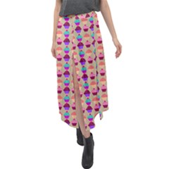 Pattern 208 Velour Split Maxi Skirt by GardenOfOphir