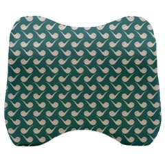 Pattern 267 Velour Head Support Cushion by GardenOfOphir