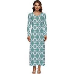 Pattern 307 Long Sleeve Longline Maxi Dress by GardenOfOphir