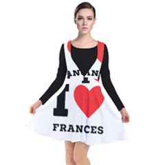I Love Frances  Plunge Pinafore Dress by ilovewhateva