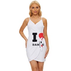 I Love Daniella Wrap Tie Front Dress by ilovewhateva