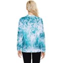 Tropical Blue Ocean Wave Hidden Pocket Sweatshirt View2