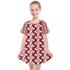 Candy Illustration Pattern Kids  Smock Dress by GardenOfOphir