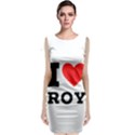 I love roy Sleeveless Velvet Midi Dress View1