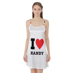 I Love Randy Satin Night Slip by ilovewhateva