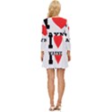 I love wayne Long Sleeve Babydoll Dress View4