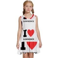 I Love Lawrence Kids  Sleeveless Tiered Mini Dress by ilovewhateva