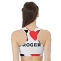 I love roger Sports Bra with Border View2
