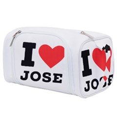 I Love Jose Toiletries Pouch by ilovewhateva