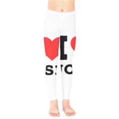 I Love Jose Kids  Classic Winter Leggings by ilovewhateva