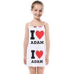 I Love Adam  Kids  Summer Sun Dress by ilovewhateva