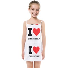 I Love Christian Kids  Summer Sun Dress by ilovewhateva