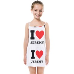 I Love Jeremy  Kids  Summer Sun Dress by ilovewhateva