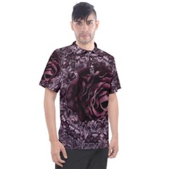 Rose Mandala Men s Polo Tee by MRNStudios