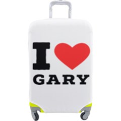 I Love Gary Luggage Cover (large) by ilovewhateva