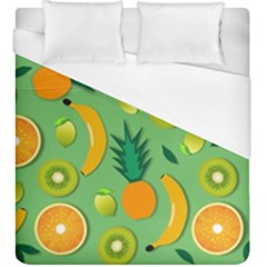 Fruit Tropical Pattern Design Art Duvet Cover (king Size) by danenraven