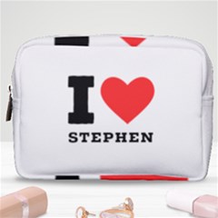 I Love Stephen Make Up Pouch (medium) by ilovewhateva