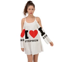 I Love Stephen Boho Dress by ilovewhateva