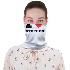 I Love Stephen Face Covering Bandana (adult) by ilovewhateva