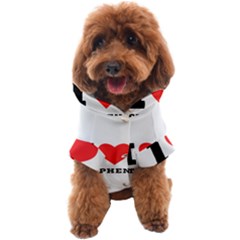 I Love Stephen Dog Coat by ilovewhateva