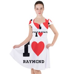 I Love Raymond Cap Sleeve Midi Dress by ilovewhateva