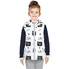 Cute-cutes Kids  Hooded Puffer Vest by nateshop