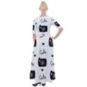 Cute-cutes Half Sleeves Maxi Dress View2