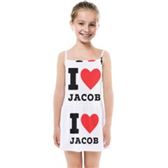 I Love Jacob Kids  Summer Sun Dress by ilovewhateva