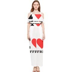 I Love Jeffrey Draped Sleeveless Chiffon Jumpsuit by ilovewhateva