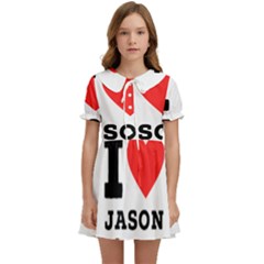 I Love Jason Kids  Sweet Collar Dress by ilovewhateva