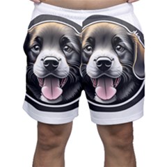 Dog Animal Puppy Pooch Pet Men s Shorts by Semog4