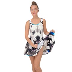 Dog Animal Pet Puppy Pooch Inside Out Casual Dress by Semog4