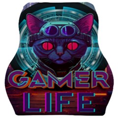 Gamer Life Car Seat Velour Cushion  by minxprints