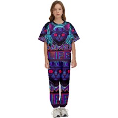 Gamer Life Kids  Tee And Pants Sports Set by minxprints