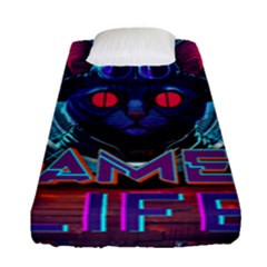 Gamer Life Fitted Sheet (single Size) by minxprints