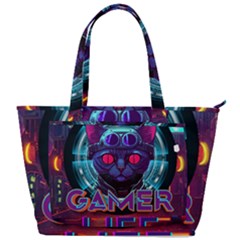 Gamer Life Back Pocket Shoulder Bag  by minxprints