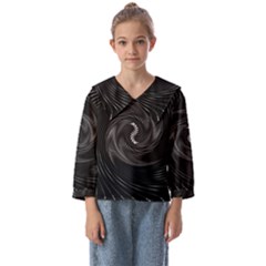 Abstract Mandala Twirl Kids  Sailor Shirt by Semog4