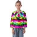 Waves Of Color Kids  Sailor Shirt View1