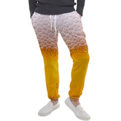 Beer Texture Liquid Bubbles Men s Jogger Sweatpants by Semog4