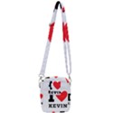 I love kevin Shoulder Strap Belt Bag View3