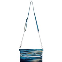 Waves Abstract Waves Abstract Mini Crossbody Handbag by Semog4