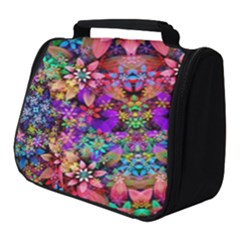 Flower Patterns Abstract Pattern Digital Art Full Print Travel Pouch (small) by Semog4