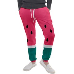 Watermelon Fruit Pattern Men s Jogger Sweatpants by Semog4