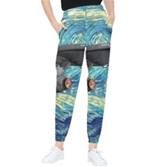 Star Trek Starship The Starry Night Van Gogh Women s Tapered Pants by Semog4