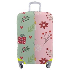 Flat Christmas Pattern Collection Luggage Cover (medium) by Semog4